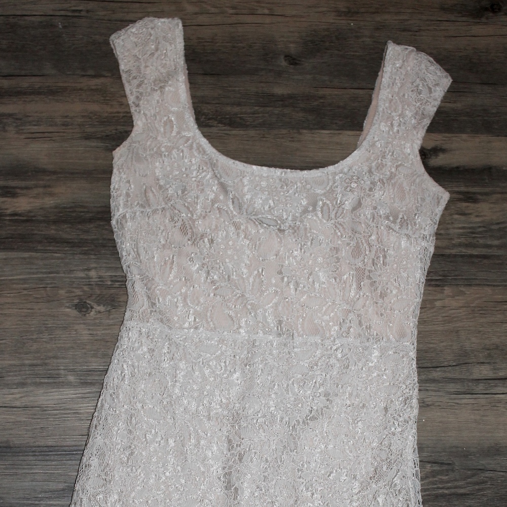 Fabrik Nude Lace Dress (Mystic-S)
